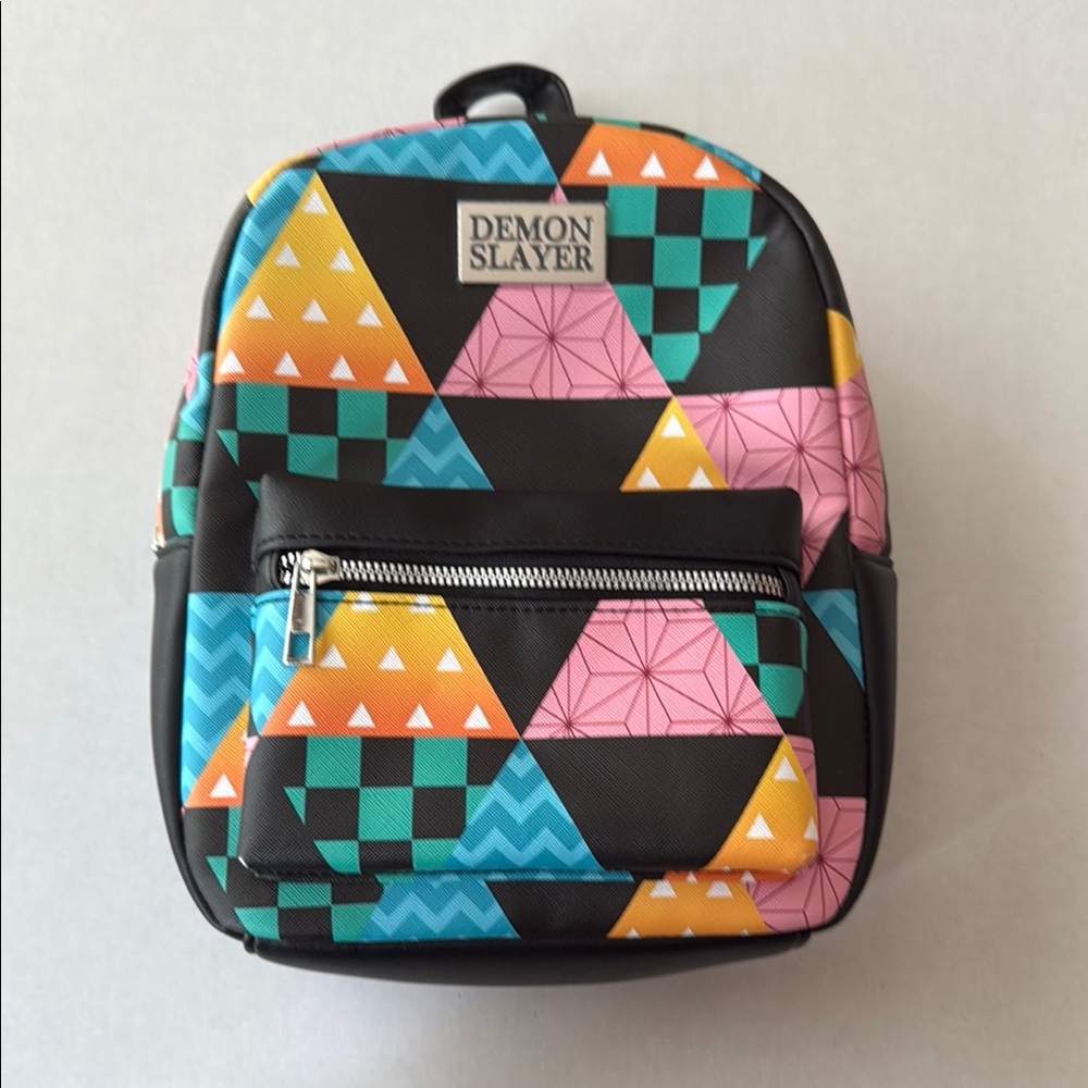 Demon Slayer: Kimetsu no Yaiba BIOWORLD Mini Black Backpack